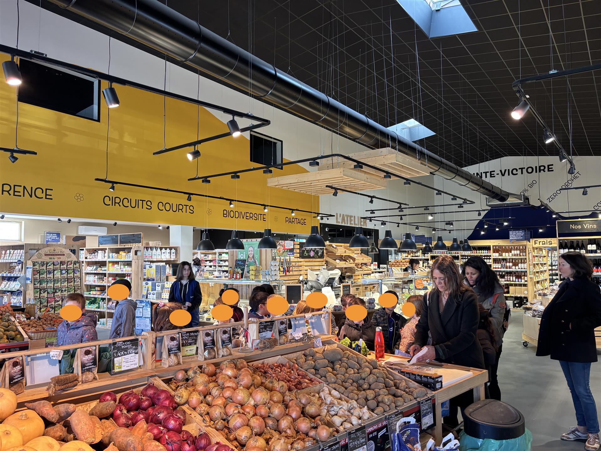Des ateliers sur l'alimentation et la saisonnalité pour les enfants