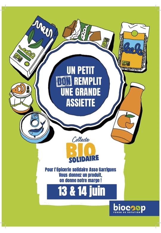 Bientôt, nouvelle édition de notre Collecte Bio Solidaire 