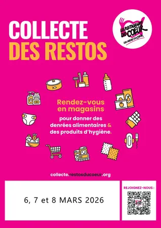 Collecte annuelle nationale des Restos du Coeur 